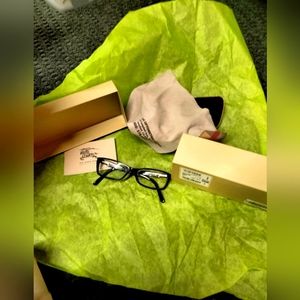 Black Burberry prescription glasses .